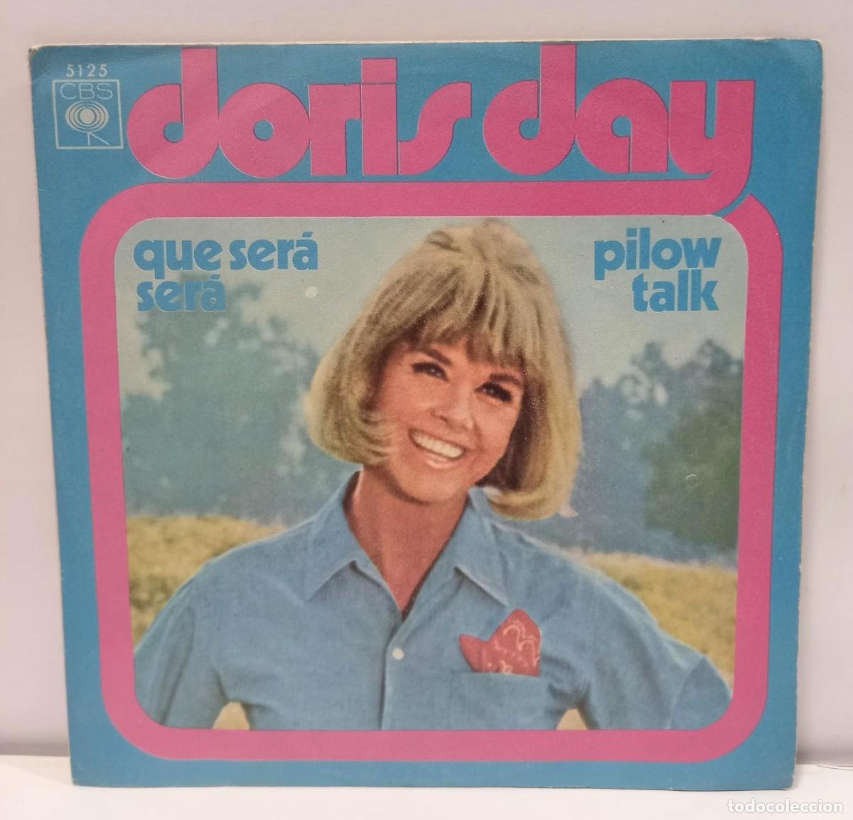Discos de vinilo: DORIS DAY - QUE SER&Aacute; SER&Aacute; / PILOW TALK. VINILO 7 (Single). CCM1 - Foto 1
