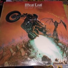 Disques de vinyle: MEAT LOAF BAT OUT OF HELL LP 33 RPM. Lote 364643046