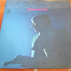 Discos de vinilo: SANDRO - SANDRO ESPECTACULAR. LP, EDICIÓN ESPAÑOLA 12” DE 1972. IMPECABLE. Lote 364657361