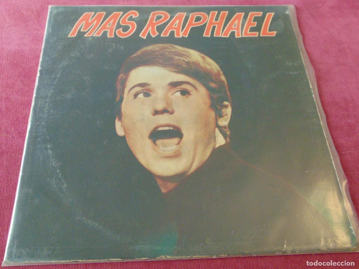 Discos de vinilo: Raphael &ndash; Mas Raphael - LP EDICION ARGENTINA - Foto 7