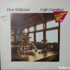 Discos de vinilo: DON WILLIAMS - CAFE CAROLINA (LP, ALBUM). Lote 364677986