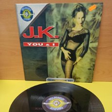 Discos de vinilo: MAXI SINGLE - DISCO DE VINILO - J.K. - YOU & I. Lote 364680781