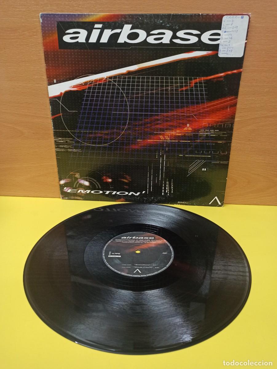 Discos de vinilo: MAXI SINGLE - DISCO DE VINILO - AIRBASE - EMOTION / CLUB POINT - Foto 1