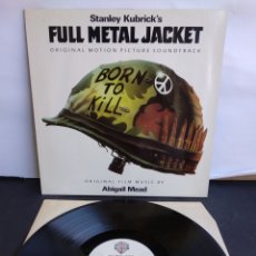 Discos de vinilo: *FULL METAL JACKET. STANLEY KUBRICK'S. SPAIN. WARNER. 1987. LT.1. Lote 364727496