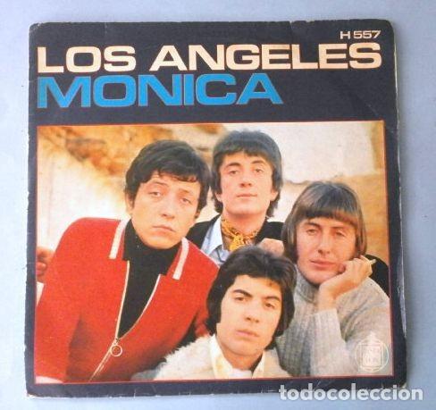 Discos de vinilo: LOS ANGELES (SINGLE 1970) MONICA - TE PRESENTI - Foto 1