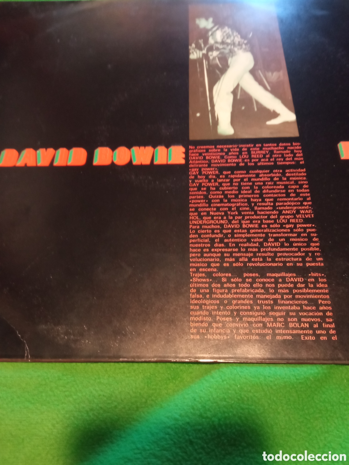 Discos de vinilo: David Bowie - El rey del gay-power - Foto 4