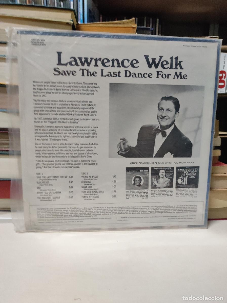 Discos de vinilo: Lawrence Welk &ndash; Save The Last Dance For Me - Foto 2