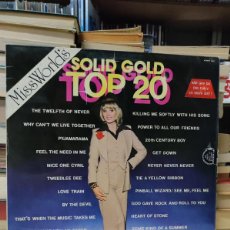 Discos de vinilo: MISS WORLD'S SOLID GOLD TOP 20