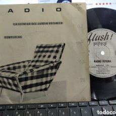Discos de vinilo: RADIO FUTURA SINGLE ROMPEOLAS / LA ESTATUA DEL JARDÍN BOTÁNICO 1982. Lote 364798081
