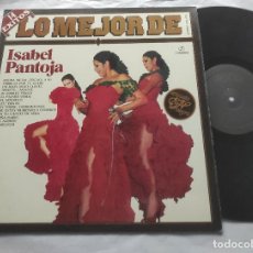 Discos de vinilo: ISABEL PANTOJA - 14 EXITOS LO MEJOR - LP-. Lote 364800046