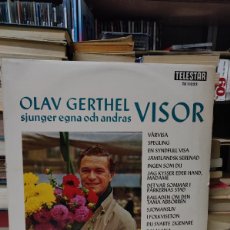 Discos de vinilo: OLAV GERTHEL – SJUNGER EGNA OCH ANDRAS VISOR