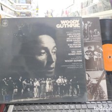 Discos de vinilo: A TRIBUTE TI WOODY GUTHRIE LP ESPAÑA 1972. Lote 364803756
