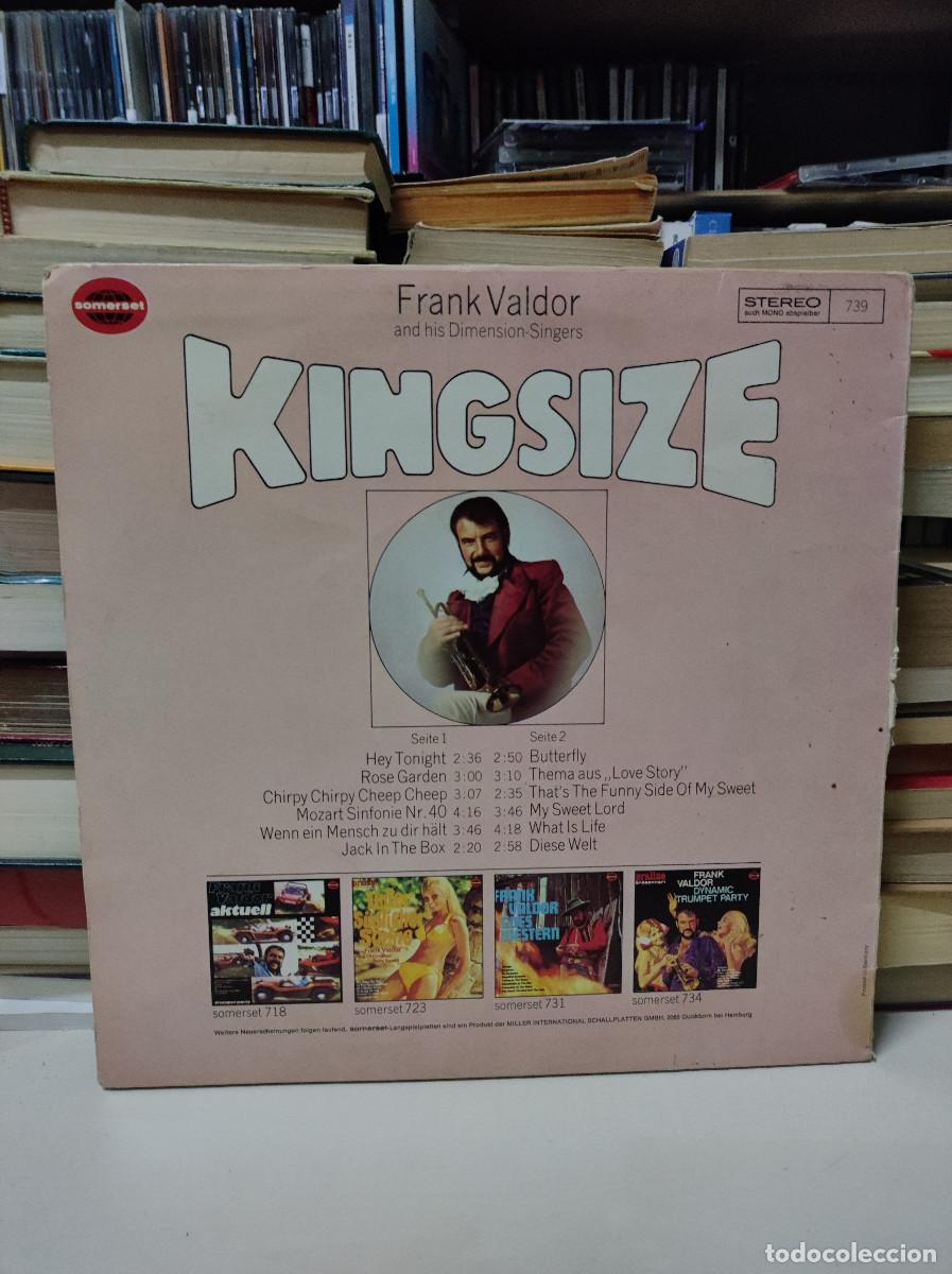Discos de vinilo: Frank Valdor And His Dimension-Singers &ndash; King Size - Foto 2