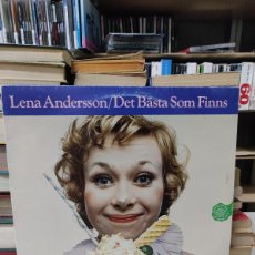 Discos de vinilo: LENA ANDERSSON – DET BÄSTA SOM FINNS