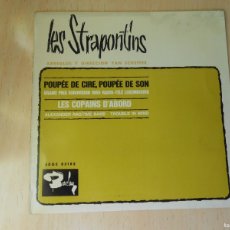 Discos de vinilo: STRAPONTINS, LES, EP, POUPÉE DE CIRE, POUPÉE DE SON + 3, AÑO 1965, BARCLAY SBGE 83.182. Lote 364825126