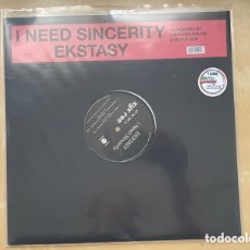 Discos de vinilo: EKSTASY - I NEED SINCERITY 12” MAXI SINGLE ITALO DISCO NUEVO A ESTRENAR. Lote 364880441