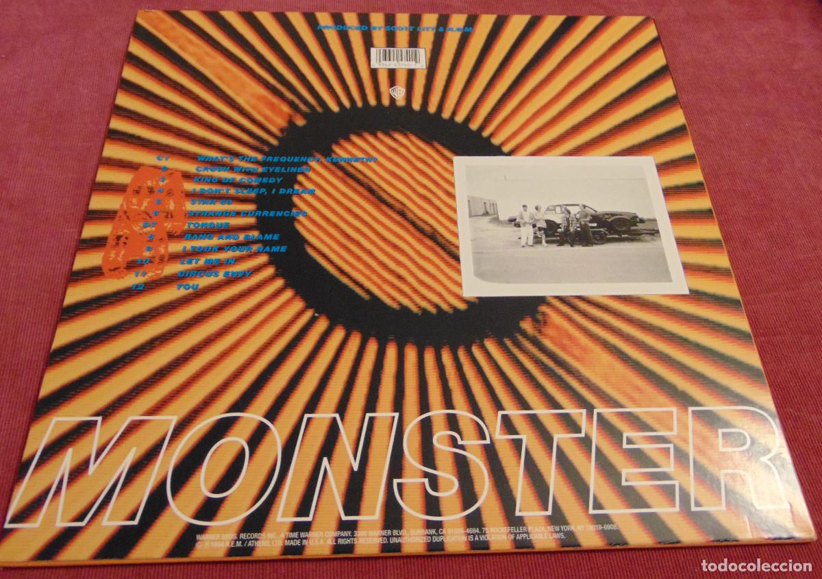 Discos de vinilo: R.E.M. &ndash; Monster - LP EDICION USA 1994 - Foto 2