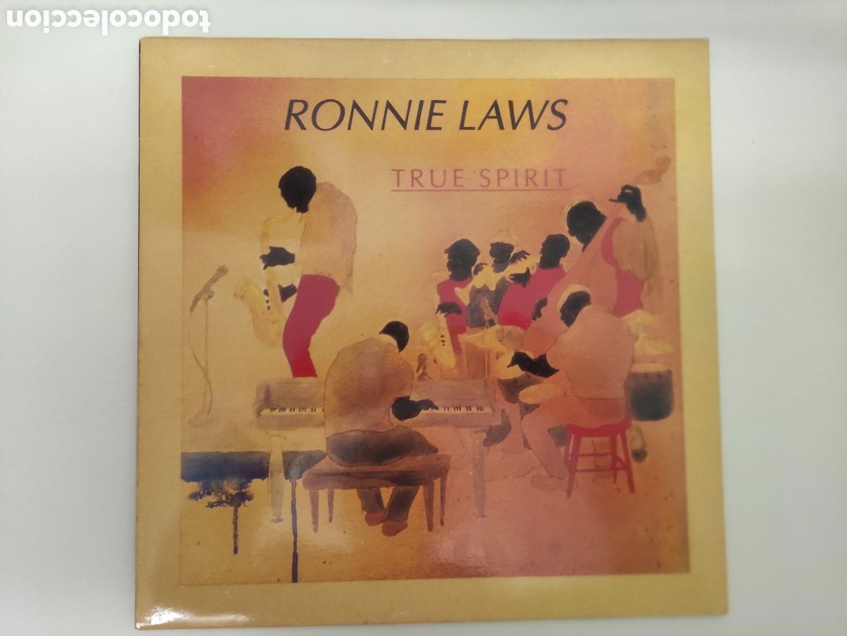 Discos de vinilo: Ronnie Laws &ndash; True Spirit - Area Creativa &ndash; 4P-059 - 1991 - Foto 1