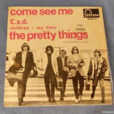 Dischi in vinile: SINGLE THE PRETTY THINGS COME SEE ME ESPAÑA. Lote 365087516