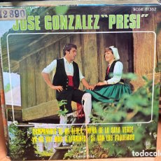 Discos de vinilo: JOSÉ GONZÁLEZ ”PRESI” - CAMPANINES DE MI ALDEA (7”, EP). Lote 365090476