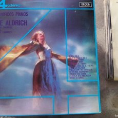 Discos de vinilo: RONNIE ALDRICH - LOS MAGNÍFICOS PIANOS DE... (DECCA, 1963). Lote 365098426