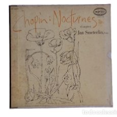 Discos de vinilo: CHOPIN* - JAN SMETERLIN ‎– NOCTURNES (COMPLETE) US 1956