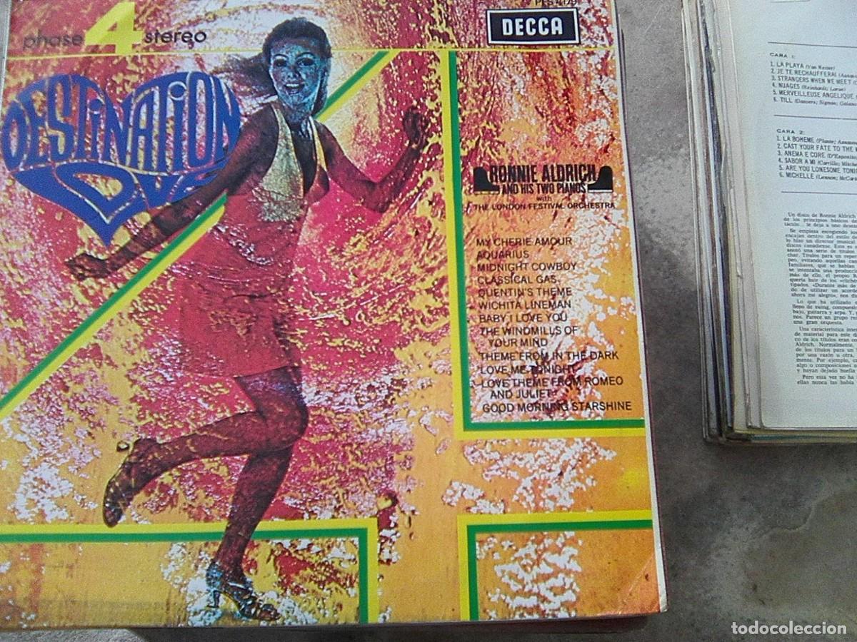Discos de vinilo: Ronnie Aldrich - Destination (Decca, 1970) - Foto 1