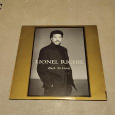 Discos de vinilo: LIONEL RICHIE DOBLE LP BACK TO FRONT ESP.1992 ENCARTE LETRAS. Lote 365109761