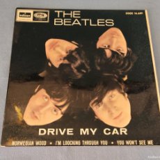 Discos de vinil: SINGLE THE BEATLES DRIVE MY CAR ESPAÑA AÑO 1966. Lote 365113496