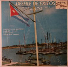 Discos de vinilo: DESFILE DE EXITOS CUBANOS VOL. 1, CUBALEGRE CEP-1464. Lote 365114176