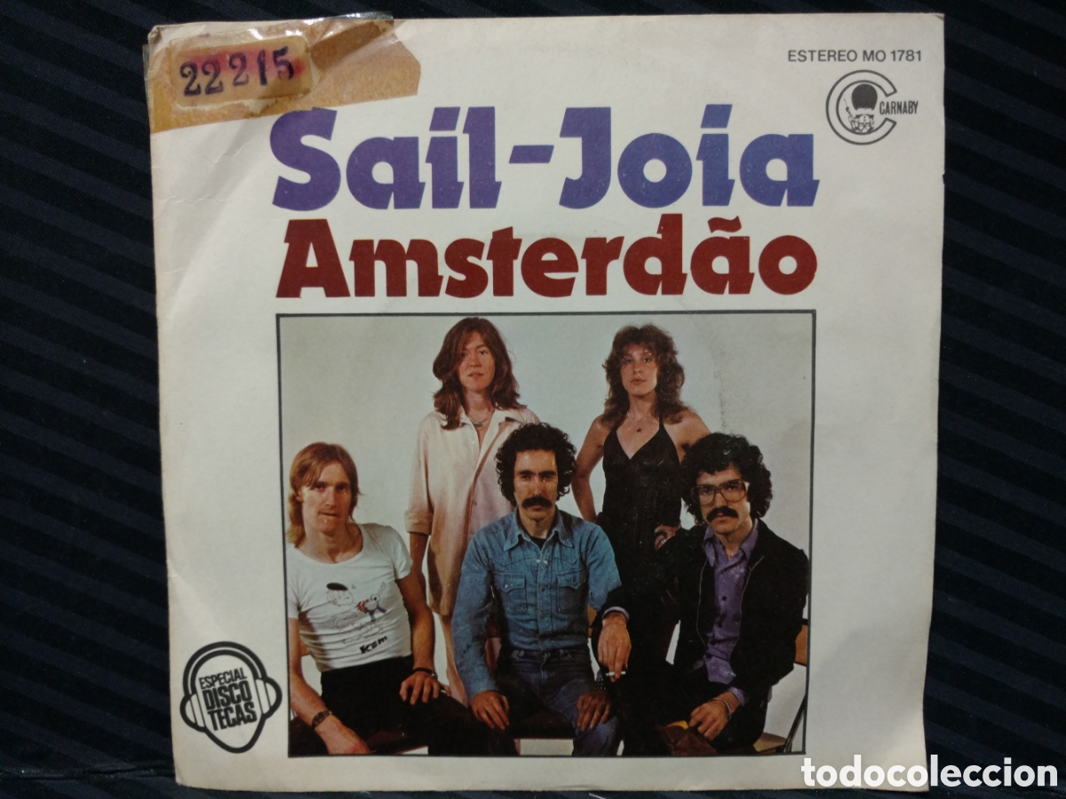 Discos de vinilo: Sail-Joia - Amsterd&atilde;o (7&rdquo;, Single, Promo) - Foto 1