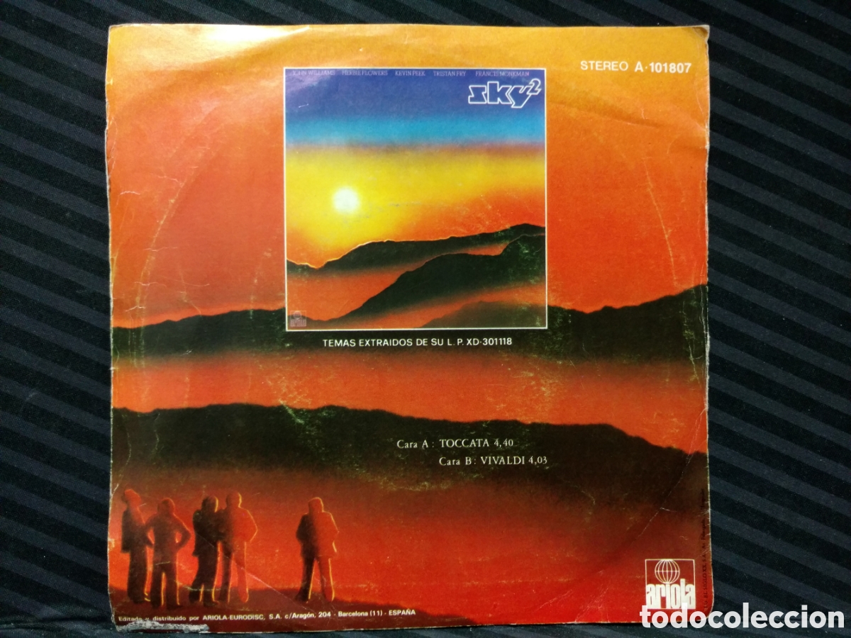 Discos de vinilo: Sky - Toccata (7&rdquo;) - Foto 2