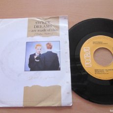 Discos de vinilo: EURYTHMICS - SWEET DREAMS / I COULD GIVE YOU. SINGLE, SPANISH 7” EDITION. 1983. BUEN ESTADO. Lote 365154031