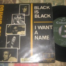 Discos de vinilo: LOS BRAVOS - BLACK IS BLACK - (COLUMBIA - ME 265 - 1966) OG ESPAÑA LEA DESCRIPCION. Lote 365170066