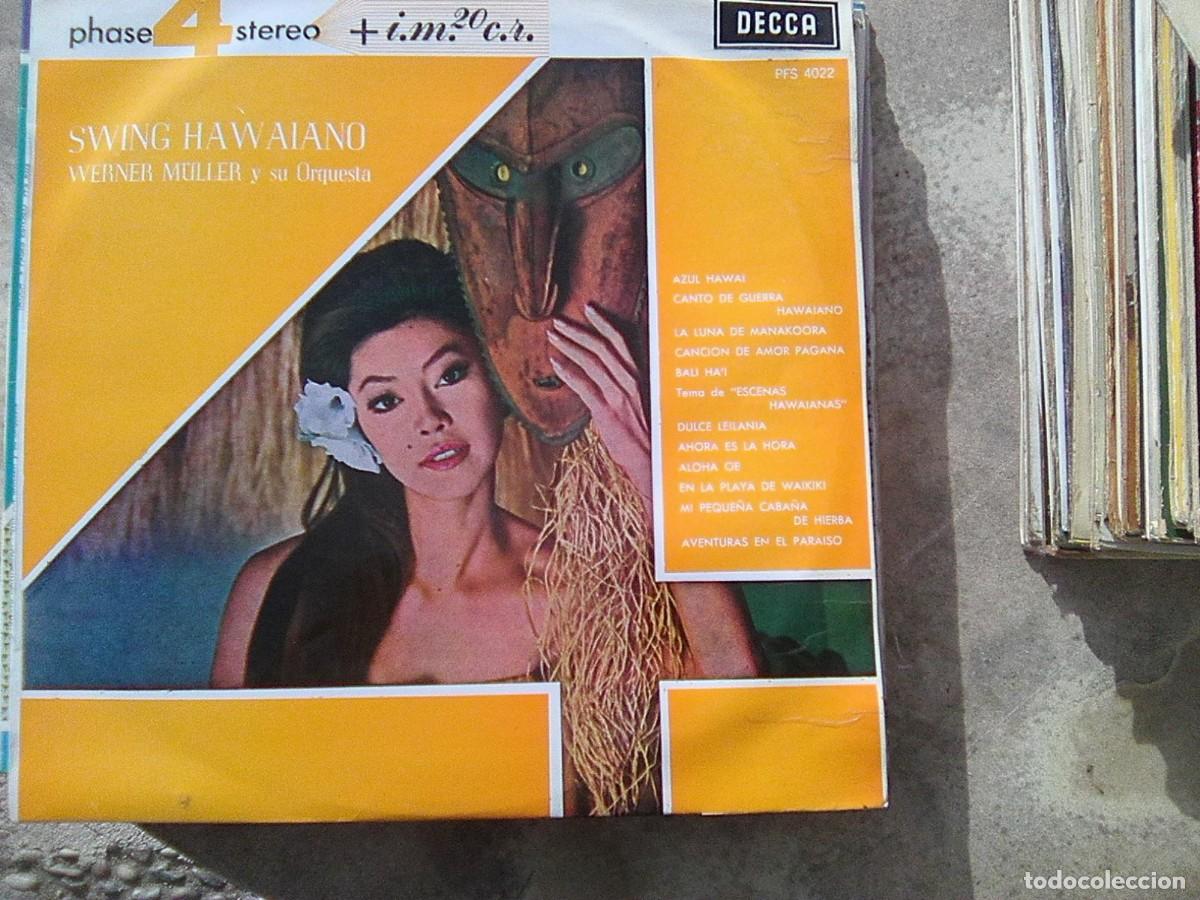Discos de vinilo: Werner M&uuml;ller - Swing Hawainao (Decca, 1962) - Foto 1