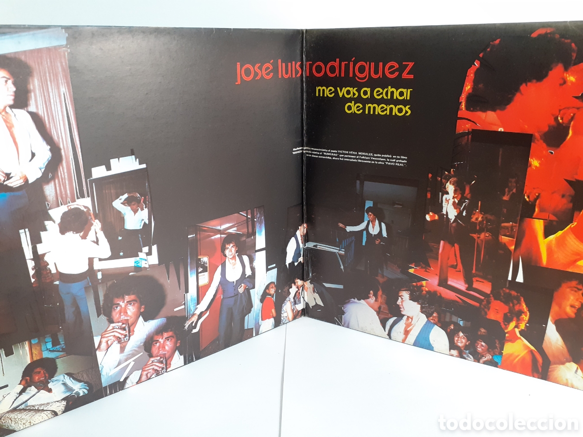 Discos de vinilo: Jos&eacute; Luis Rodr&iacute;guez - me vas a echar de menos - Ariola 1981 - Foto 2