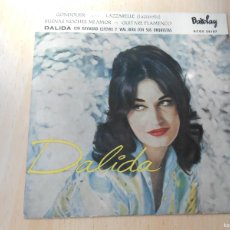 Discos de vinilo: DALIDA, EP, GONDOLIER + 3, AÑO 1959, BARCLAY BCGE 28.107. Lote 365262926