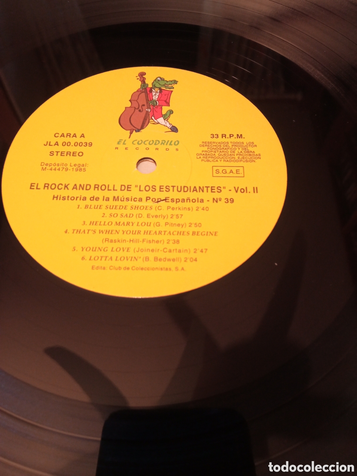 Discos de vinilo: Los Estudiantes -El Rock and Roll de los.... - Foto 3