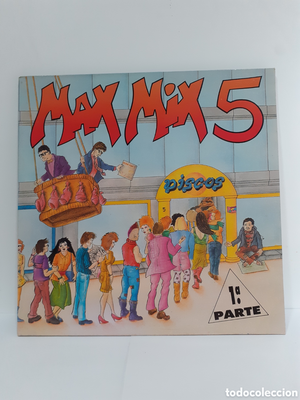 Discos de vinilo: Max Mix 5 doble LP - Max music 1987 - Foto 1
