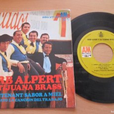 Discos de vinilo: HERB ALPERT AND TIJUANA BRASS - ET MAINTENANT. EP, ED ESPAÑOLA 7” DE 1966. MUY BUEN ESTADO. Lote 365294161