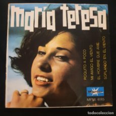 Discos de vinilo: MARIA TERESA - EP SPAIN 1967 - CHICA YE-YE - VERSIONES NANCY SINATRA, BOB DYLAN, CHRIS MONTEZ -RARO!. Lote 365297111