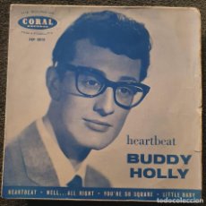 Discos de vinilo: EDDIE FISHER - EP SPAIN UK 1960 HEARTBEAT - TRICENTE - ROCK AND ROLL - ROCKABILLY. Lote 365303236