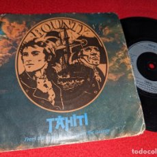 Discos de vinilo: DAVID ESSEX TAHITI/HELL BSO OST MUSICAL 7'' SINGLE 1983 UK. Lote 365333796