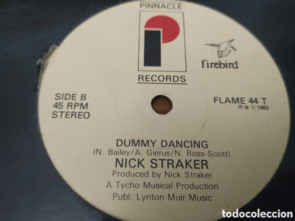 Discos de vinilo: Nick Straker - Against The Wall (12&rdquo;) - Foto 2