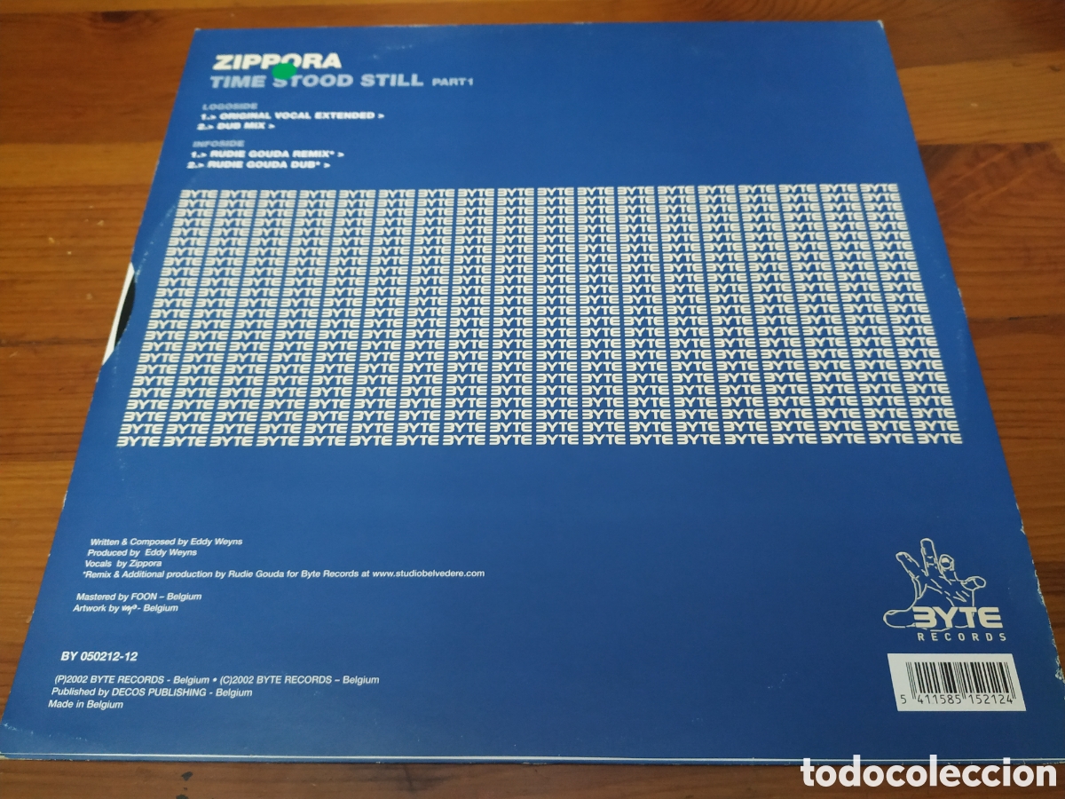Discos de vinilo: Zippora - Time Stood Still (Part 1) (12&rdquo;) - Foto 2