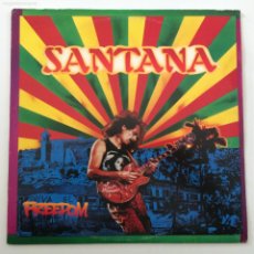 Discos de vinilo: SANTANA ‎– FREEDOM , AUSTRALIA 1987 CBS. Lote 365535046