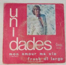 Discos de vinilo: UNIDADES: MON AMOUR MA VIE/FRANK EL LARGO. Lote 365545436