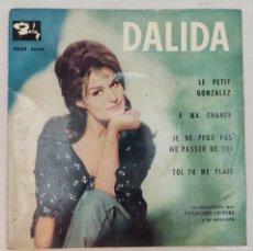 Discos de vinilo: DALIDA ”LE PETIT GONZALEZ” + 3. Lote 365555286