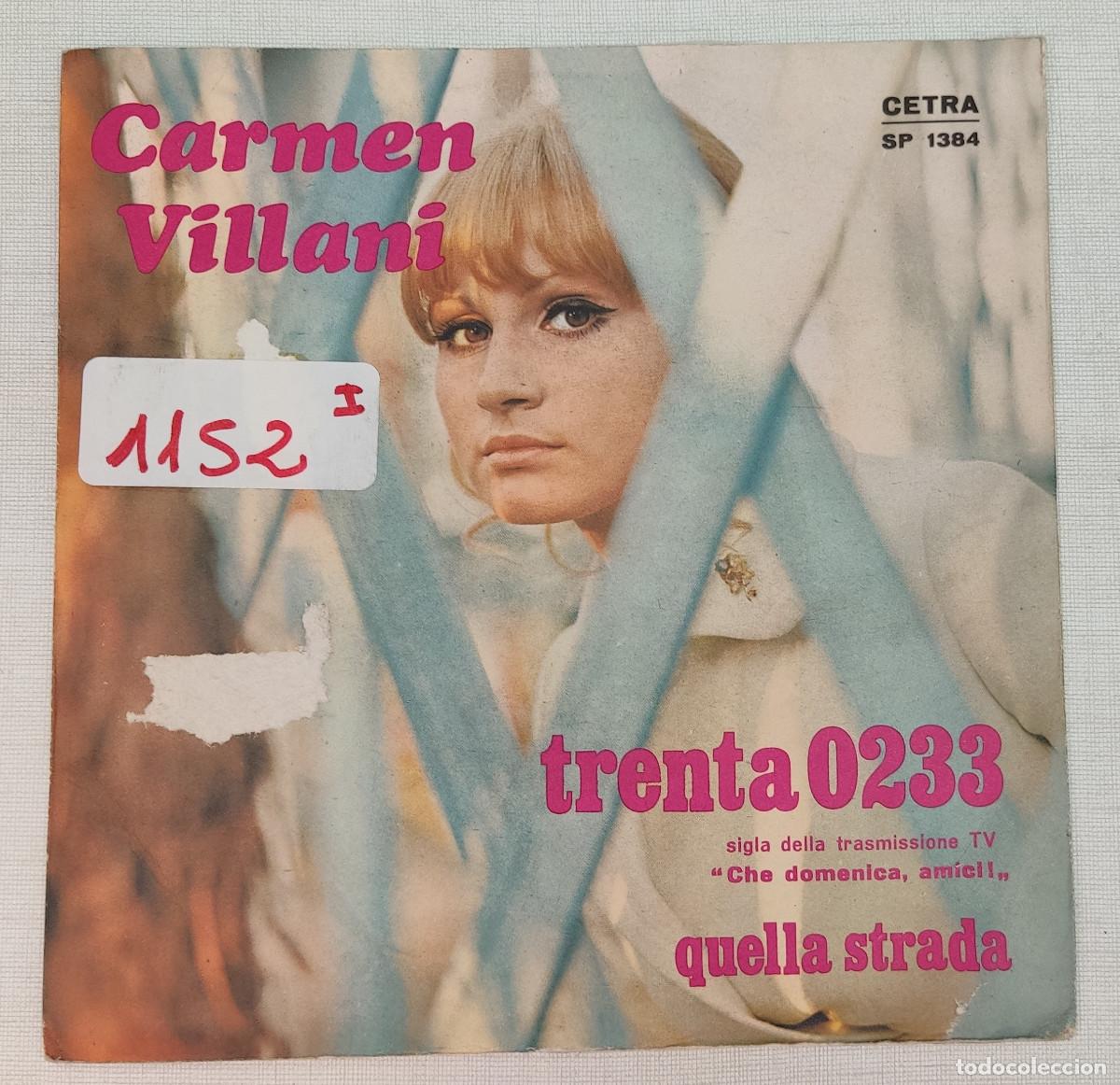 Disques de vinyle: Carmen Villani - Trenta 0233