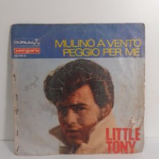 Discos de vinilo: LITTLE TONY - DURIUM 1967. Lote 365570346
